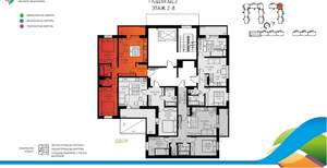 3-к квартира, вторичка, 55м2, 6/8 этаж