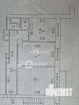 2-к квартира, вторичка, 60м2, 3/5 этаж