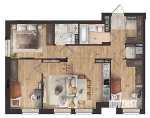 4-к квартира, вторичка, 77м2, 5/9 этаж