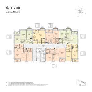 3-к квартира, вторичка, 63м2, 4/6 этаж