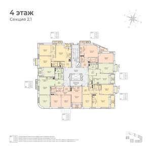 3-к квартира, вторичка, 60м2, 4/6 этаж