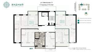 1-к квартира, вторичка, 25м2, 6/8 этаж