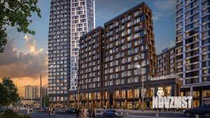 2-к квартира, строящийся дом, 45м2, 7/28 этаж