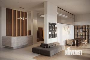 2-к квартира, строящийся дом, 36м2, 3/25 этаж