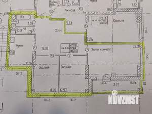 3-к квартира, вторичка, 85м2, 14/18 этаж