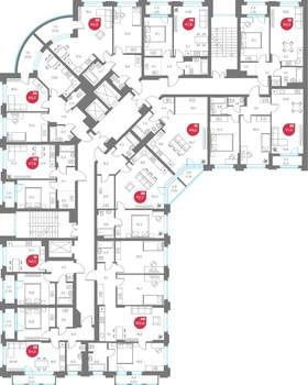 2-к квартира, вторичка, 65м2, 6/9 этаж
