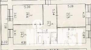 3-к квартира, вторичка, 91м2, 11/16 этаж