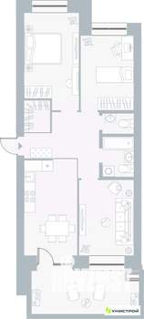 3-к квартира, вторичка, 78м2, 1/5 этаж