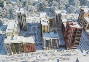 2-к квартира, вторичка, 71м2, 14/16 этаж