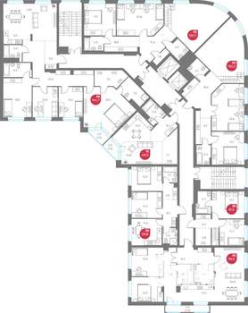 Студия квартира, вторичка, 49м2, 9/9 этаж