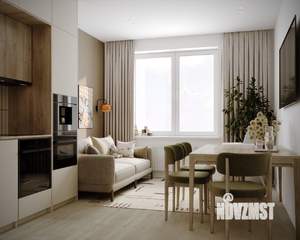 1-к квартира, вторичка, 42м2, 7/18 этаж