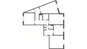 4-к квартира, вторичка, 77м2, 2/9 этаж