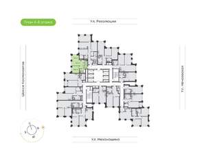 2-к квартира, вторичка, 46м2, 5/30 этаж