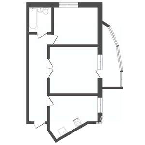 2-к квартира, вторичка, 65м2, 7/10 этаж
