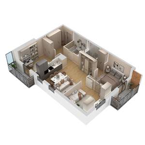 4-к квартира, вторичка, 76м2, 5/9 этаж