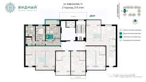2-к квартира, вторичка, 59м2, 6/8 этаж