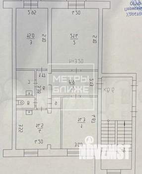 3-к квартира, вторичка, 85м2, 2/3 этаж