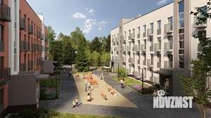 1-к квартира, строящийся дом, 33м2, 4/4 этаж