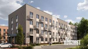 1-к квартира, строящийся дом, 33м2, 4/4 этаж