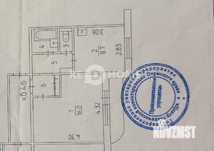 1-к квартира, вторичка, 33м2, 2/10 этаж