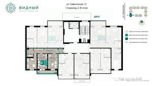 2-к квартира, вторичка, 53м2, 2/8 этаж