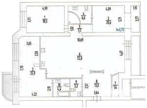 4-к квартира, вторичка, 150м2, 5/15 этаж
