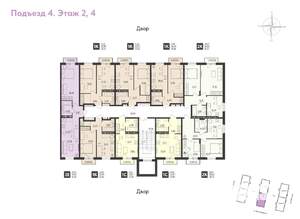1-к квартира, вторичка, 31м2, 2/4 этаж