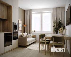 1-к квартира, вторичка, 42м2, 17/18 этаж