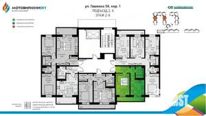 1-к квартира, вторичка, 31м2, 6/8 этаж