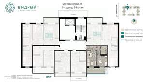 1-к квартира, вторичка, 36м2, 6/8 этаж