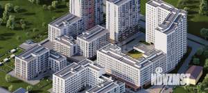 2-к квартира, сданный дом, 61м2, 1/18 этаж