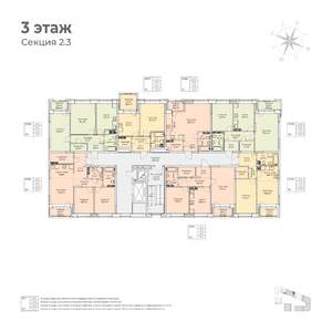 2-к квартира, вторичка, 47м2, 3/6 этаж