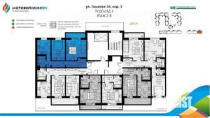 2-к квартира, вторичка, 58м2, 3/8 этаж