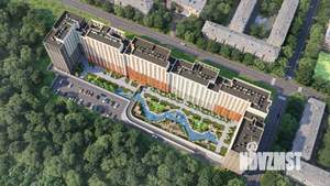 Студия квартира, строящийся дом, 40м2, 4/15 этаж