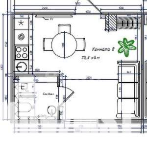 Студия квартира, вторичка, 20м2, 2/3 этаж