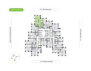 3-к квартира, вторичка, 81м2, 17/30 этаж