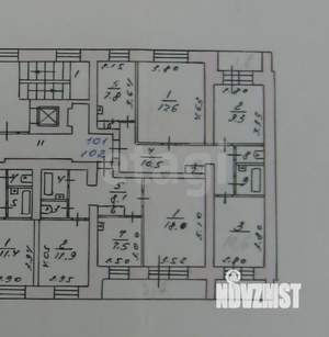 3-к квартира, вторичка, 62м2, 6/10 этаж