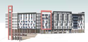3-к квартира, строящийся дом, 77м2, 1/6 этаж