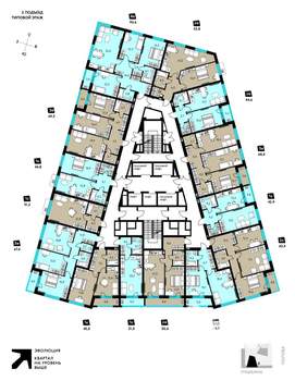 2-к квартира, вторичка, 51м2, 12/30 этаж