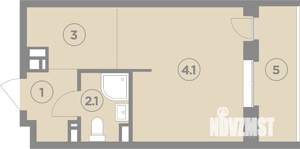 Студия квартира, вторичка, 29м2, 5/8 этаж