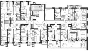 3-к квартира, строящийся дом, 75м2, 1/6 этаж