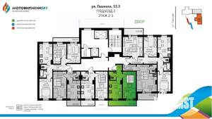 1-к квартира, вторичка, 36м2, 5/12 этаж
