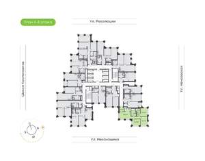 3-к квартира, вторичка, 80м2, 8/30 этаж
