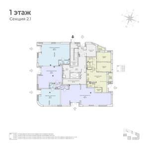 3-к квартира, вторичка, 80м2, 1/6 этаж