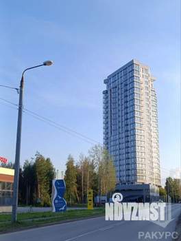 1-к квартира, строящийся дом, 48м2, 16/23 этаж