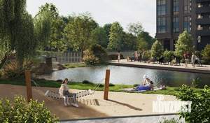 Студия квартира, строящийся дом, 29м2, 10/20 этаж