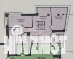 3-к квартира, сданный дом, 73м2, 5/25 этаж