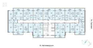 2-к квартира, вторичка, 45м2, 11/16 этаж