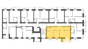 2-к квартира, вторичка, 59м2, 2/8 этаж