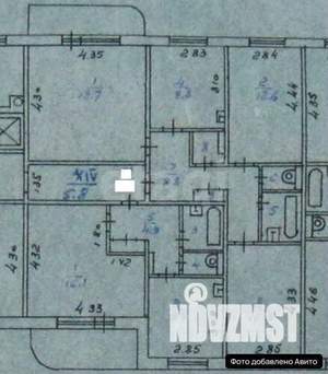 3-к квартира, вторичка, 67м2, 7/9 этаж